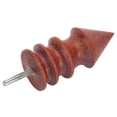 thumbnail image 3 of Herramientas De Pulido De Cuero, Brocas De Pulido De Cabeza De Pulido Usable Redwood Para Cuero Hecho A Mano(Pointed head), 3 of 9
