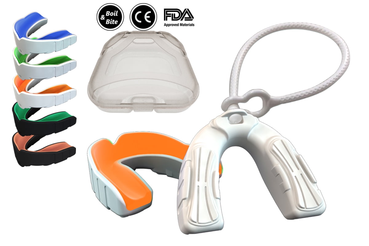 How Do You Boil A Mouthguard COOLLO SPORTS Boil and Bite Mouth Guard with Strap DBT Sport Mouthpiece