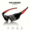 thumbnail image 4 of Men Sunglasses Polarized Glasses Fishing Sports Driving WrapAround Eyewear, 4 of 5