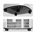 thumbnail image 3 of Riwcyla Projector 1080P Home Theater Android 9.0 Video Projector with WIFI 6 BT Networks Support 4K Decoding 100in Display Same Screen Technique Movie Projector Auto Focus Keystone Function Built,in, 3 of 6