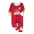 thumbnail image 5 of Family Christmas Pajamas Matching Sets Xmas Matching Pjs for Adults Kids Baby Dog Holiday Home Xmas Family Sleepwear Set, 5 of 10