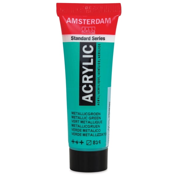 Amsterdam Standard Series Acrylic - Metallic Green, 20 ml Tube