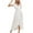 White, variant on IROINNID Wedding Guest Dresses for Women Evening Night Party Dress Summer Round Neck Printing Sleeveless Pleated Trendy Formal Dress,White