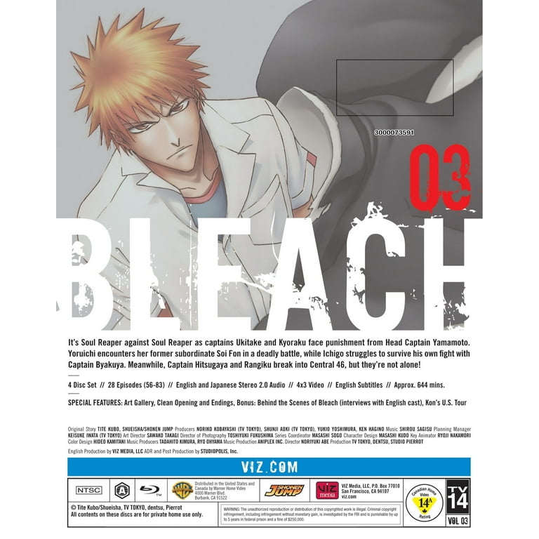 アニメ BLEACH DVD Blu-ray Amazon.com: Bleach (Original) - Part 3 (Limited Standard
