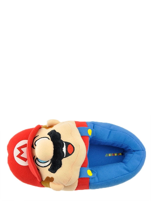 mario boys slippers