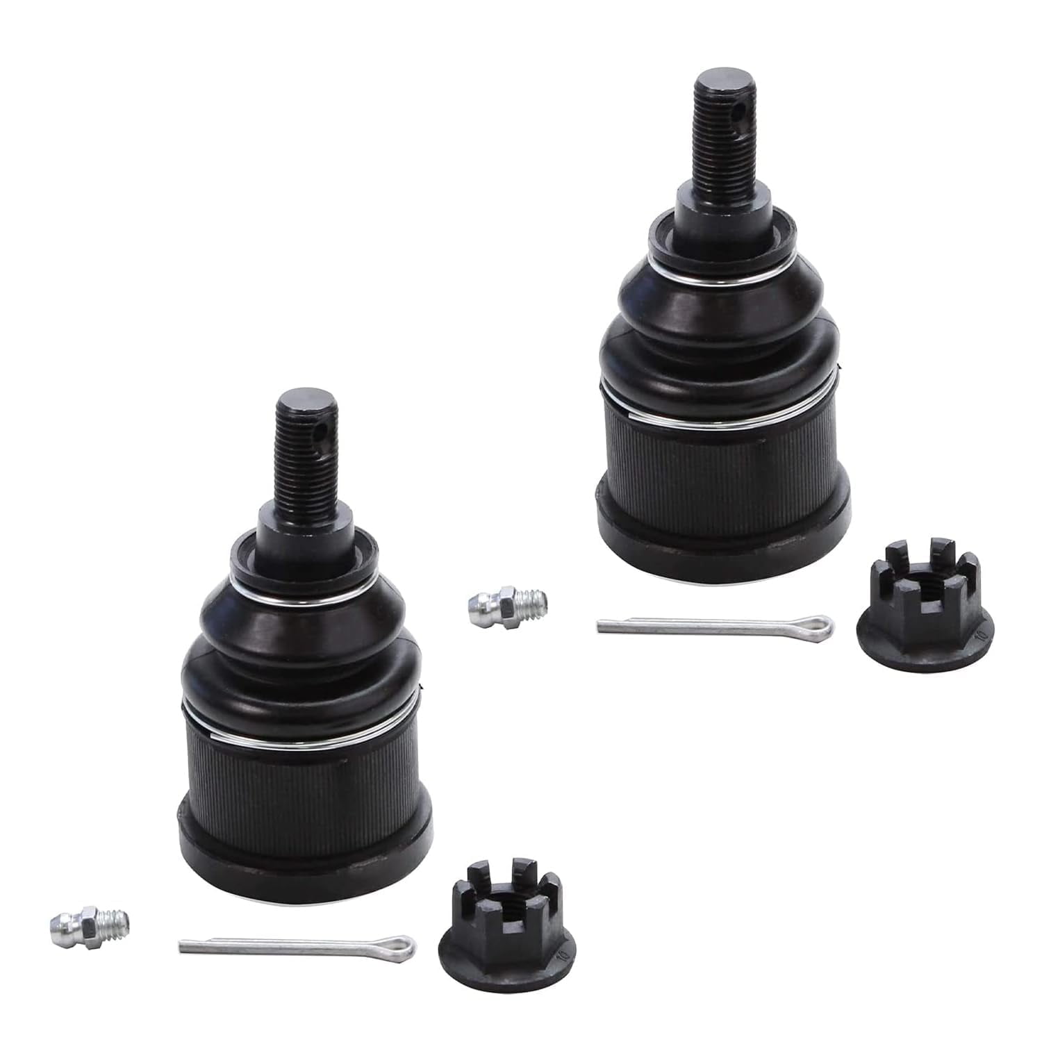 Detroit Axle - 2.4L Front Upper Lower Control Arms, Ball Joints Sway Bars Inner Outer Tie Rods for 2003-2007 Honda Accord 2004 2005 2006 Replacement
