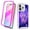 Dream Catcher, variant on iPhone 13 Pro Case With Built-in Screen Protector, Rosebono Hybrid Graphic Design Pattern Hard Back Pannel Cover Case For iPhone 13 Pro (Pink Shell)