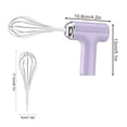 thumbnail image 3 of Kieccall Electric Hand Mixer Egg Whisk Blender Tool For Home Kitchen Baking Egg Beating Cream Whipping, 3 of 5