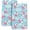 Cute Pig, variant on Kitchen Towels Sets of 2, Cute Botanic Absorbent Decorative Dish Towels Tea Towels Hand Towels for Kitchen Farmhouse Bar,Gifts for Bird Animal Lovers, Kitchen Decor Accessories, 16x24in
