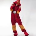 thumbnail image 3 of Pijama de Anime de Iron Man para hombre y mujer, ropa de dormir de franela de superhéroe, disfraz de Kugurumi, para invierno, 3 of 4