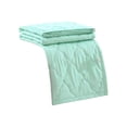 thumbnail image 1 of Manta de algodón verde menta LKWLPD, tecnología King-Cooling, agradable para la piel, 1 of 8