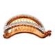 thumbnail image 2 of 2 Uds. Elegante Clip de Plátano para El Cabello, Horquilla de de Imitación Hueca, Soporte para El Cabello, 7,8 Cm Macarena Garra de pelo de diamantes de imitación hueca, 2 of 8
