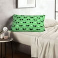 thumbnail image 6 of Fuzoiu alien cartoons Print Fuzzy Pillowcases, Super Soft Pillow Case Cover with Zipper for Bedroom, Sofa, Couch,Cozy Pillow Shams for All Seasons-14"x20", 6 of 6