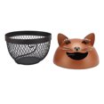 thumbnail image 2 of Hucha De Metal, Diseño De Malla, Hucha De Gato De Metal, A Prueba De Herrumbre, Linda Para Decoración Del Hogar, 2 of 7