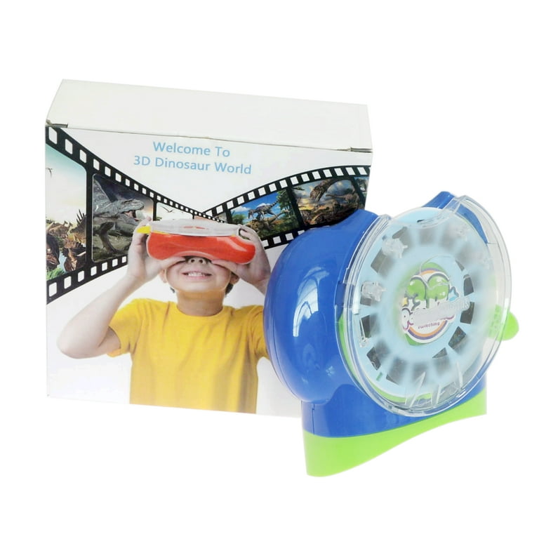 3D View Master for Kids with 4 Reels(Navy)