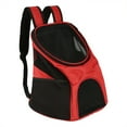 thumbnail image 2 of Mascota Perrito Gato Gato Mascota Mascota Doble Hombro Bolso Mochila de Malla Transpirable Viajar al Aire Libre, 2 of 7