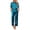 Aqua Green, variant on Womens Silk Satin Pajamas Set Two Piece Pj Sets Sleepwear Loungewear Short Sleeve Pj Sets
