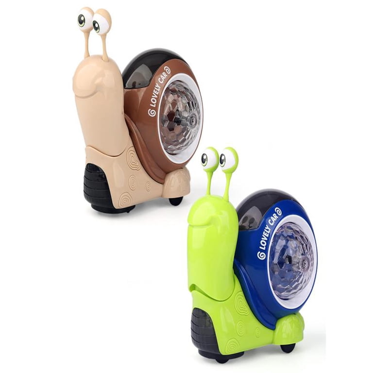 Luminous Snail Toy,2025 Upgraded Snail Toy,Crawling Snail Toy With