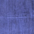 thumbnail image 1 of Ahgly Company Machine Washable Indoor Square Abstract Blue Modern Area Rugs, 8' Square, 1 of 4