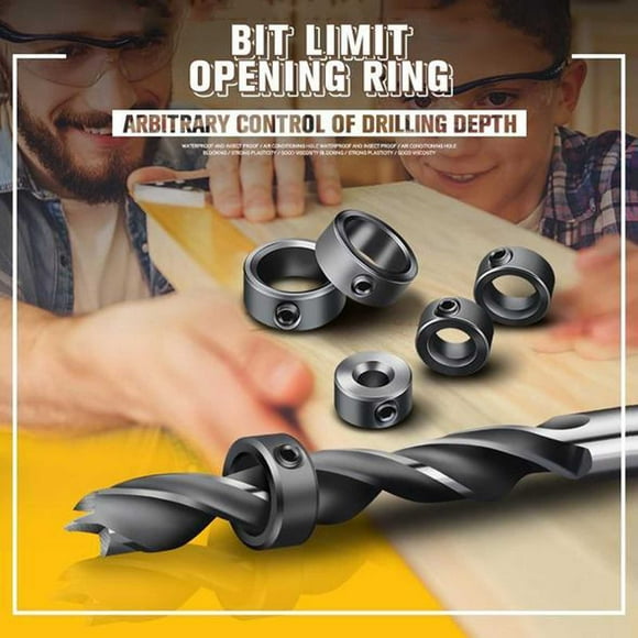 Father's Day Gifts Kcavykas Tools,decor,Outeers,Drill bit limit 3-16mm woodworking drill twists drill tile drill bit clamp