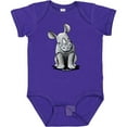 thumbnail image 3 of Inktastic Curious Rhinos Boys or Girls Baby Bodysuit, 3 of 5