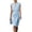 Light Blue#212, variant on Women's Sheath Dress Keyhole Neck Pencil Work Sleeveless Professional Office Dresses Midi Wedding Guest Dress Green M