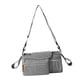 thumbnail image 2 of Bolsa colgante para cochecito de bebé, organizador de bolso para cochecito, resistente, bolsa de pañales para cochecito Gris, 2 of 9