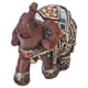 thumbnail image 2 of Estatua de Elefante, Estatua de Elefante, Estatuilla de Elefante de Escritorio de Resina, artesanía, Acabado de Lujo Jadeshay A, 2 of 8