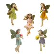 thumbnail image 1 of Fairy Figurine 5PCS Resin Fairy Figures with Fly Wing Miniature Fairy Garden Figurines Lovely Fairy Statue for Landscape, 1 of 5