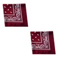 thumbnail image 4 of Matsuzay Estampado Bandana Bandas para el cabello para niñas Mujeres Niños Unisex Bufanda cuadrada Turbante Diadema Accesorios para el cabello Type1 NO1, 4 of 6