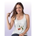 thumbnail image 2 of Holidogs Collection B. Racerback Tank Women -Victoria Barnes Designs, Female XX-Large, 2 of 4