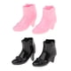 thumbnail image 1 of Botas De Tacones Altos Para De , 1/6 Girl Doll Casual / De Para Doll Accesorio Rosa Y Negro, 1 of 9