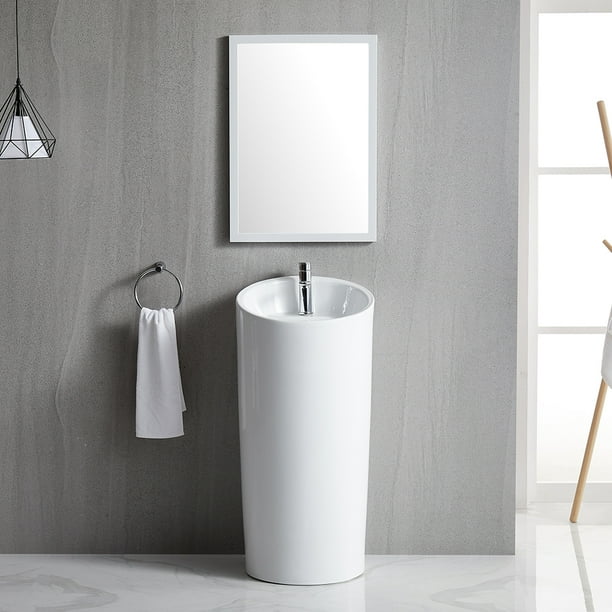Ceramic Pedestal Sink Above Counter Round Bathroom Vanity Art Basin Com - Counter Sink Design Bathroom With Pedestal Ceramic Pedestal Sink Above Counter Round Bathroom Vanity Art Basin Com - Counter Sink Design Bathroom With Pedestal