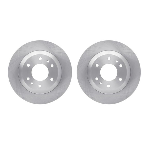 Dynamic Friction Company Front Brake Rotors 6002-48044