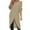 Khaki-3, variant on 2025 Women Boho Dress Work Dresses for Women office Short Sleeve O Neck Casual Summer Pocket Dress Casual Print Shirt Dress Short Crewneck Dress Spring Dress for Women Dresses