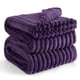 thumbnail image 1 of Manta Bedsure GentleSoft de Franela Polar Morada Tamaño Full, 1 of 8