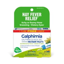 Boiron Galphimia Glauca 30C Bonus Pack, Homeopathic Medicine for Hay Fever Relief, Itchy or Runny Nose, Sneezing, Watery Eyes, 240 Pellets