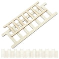 thumbnail image 3 of 20pcs Miniature Ladder DIY Wooden Tiny Ladder Mini House Landscape Decoration, 3 of 9
