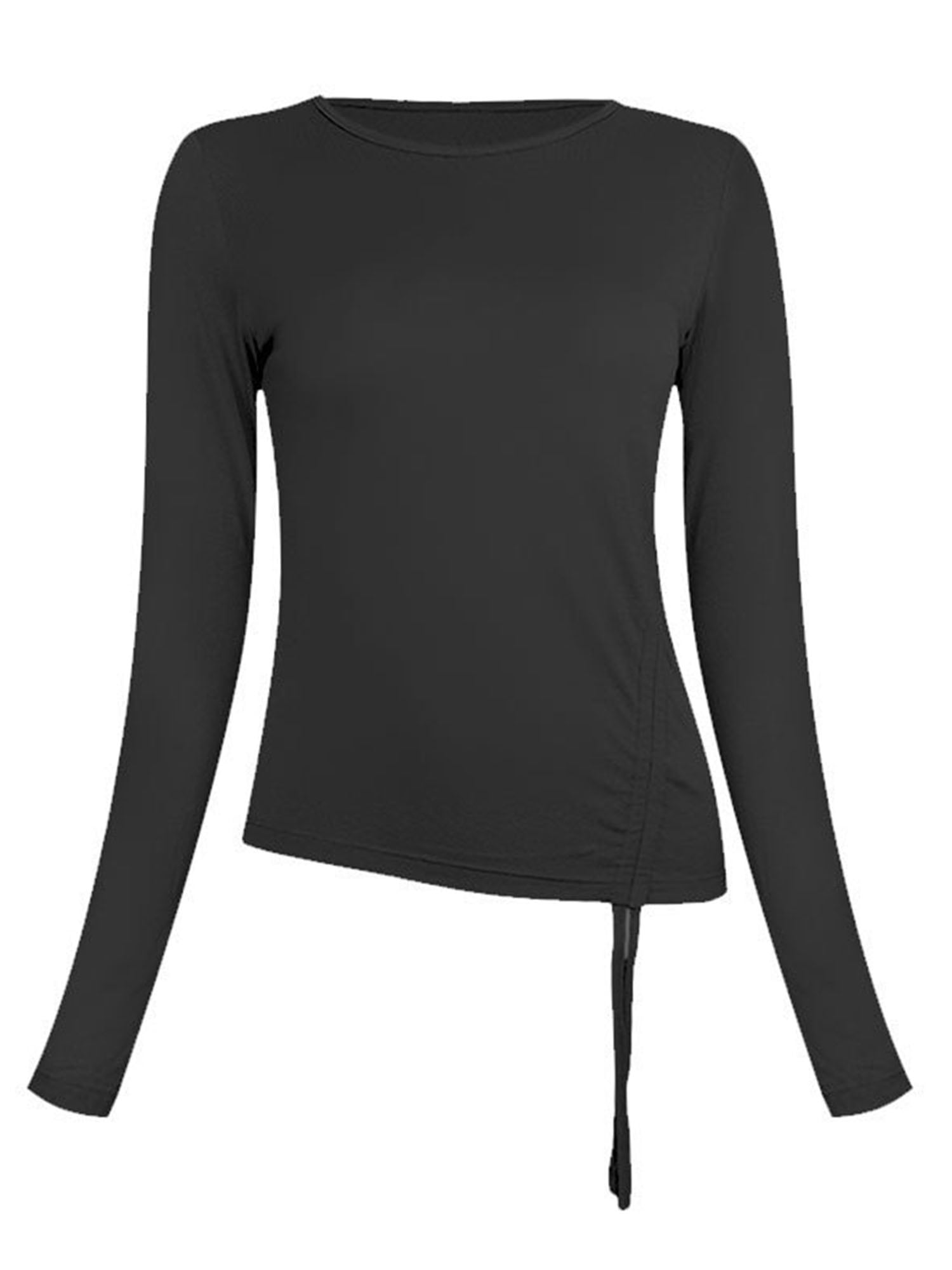long sleeve tunic workout tops
