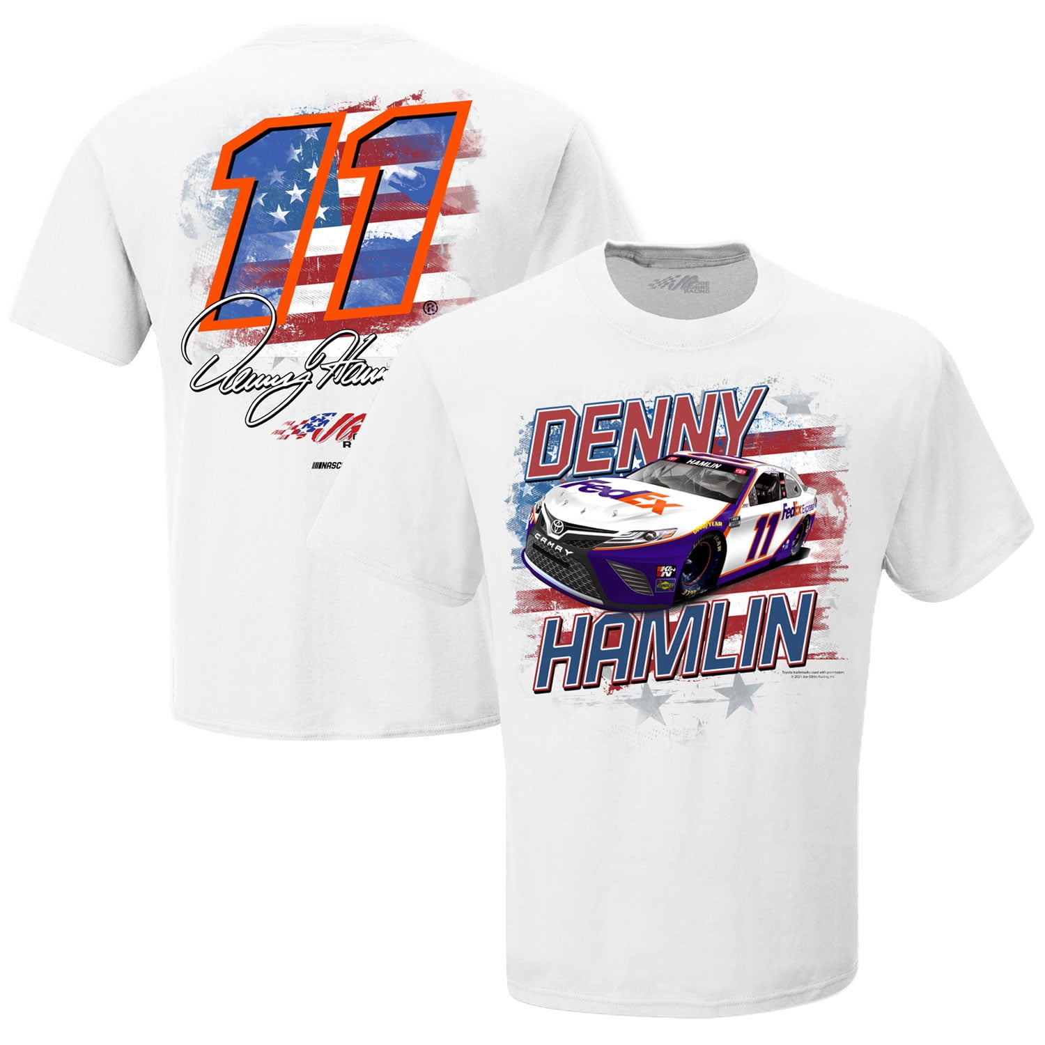 Denny Hamlin FedEx Old Glory T-Shirt 