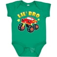 thumbnail image 3 of Inktastic Monster Truck Little Bro Boys Baby Bodysuit, 3 of 5
