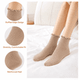 thumbnail image 2 of COOPLUS 8 Pairs Ruffle Socks for Women, Frilly Edge Quater Cute Socks for Daily Wear, 2 of 7