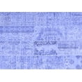 thumbnail image 1 of Ahgly Company Indoor Rectangle Patchwork Blue Transitional Area Rugs, 5' x 8', 1 of 4