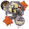 Nightmare Before Christmas Anagram Balloon Bouquet Kit (5 piece) - Party Supplies Decorations