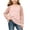 Pink, variant on OGLCCG Girls' Sweaters Cable Knit Long Sleeve Pullover Sweater Casual Kids Fall Winter Crew Neck Jumper Top(Purple,7-8 Years)