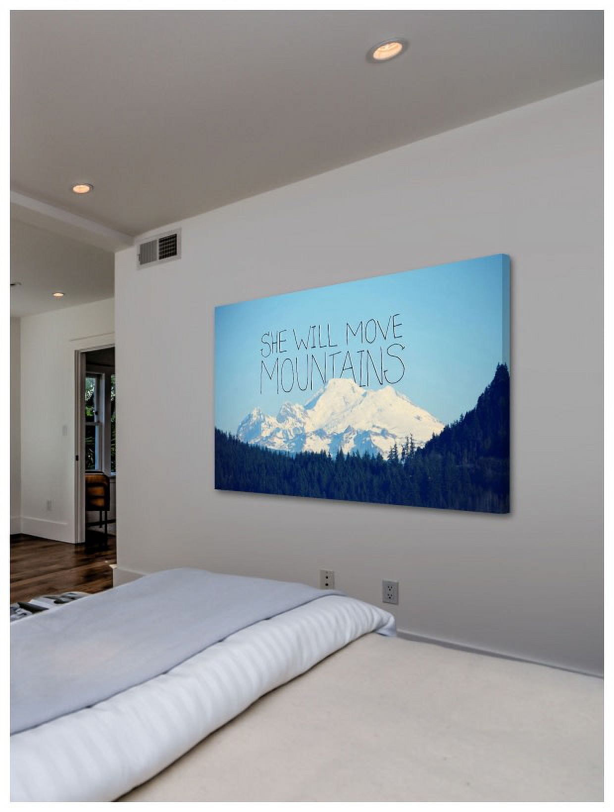 Marmont Hill "She Will Move Mountains" by Robert Dickinson Painting Print on Canvas