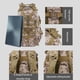 thumbnail image 5 of RKSTN school backpack Camouflage Multi High Capacity Functional Backpack Pack, Double Shoulder Hip Belt Bag Packs Water Resitive Bag Pouch Hiking Climbing Outdoor Backpack, 5 of 8