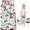 Monster Cartoon Truck White Pattern, variant on Monster Cartoon Truck Blue Pattern Teens Toddler Nap Mat with Pillow, Sleeping Mat Bag for Preschool Daycare 59"x22"