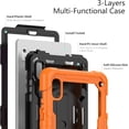 thumbnail image 3 of Funda Protectora Resistente con Absorción de Impactos para Lenovo Tab M9 de 9.0 Pulgadas (Naranja), 3 of 9