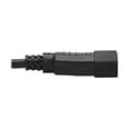 thumbnail image 6 of Tripp Lite 18in Power Cord Y Splitter C14 to 2x NEMA 5-15R Black P00218N2R, 6 of 6